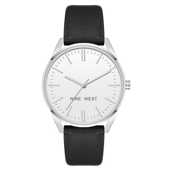 Women's New Strap Watch Black /Silver - Picture 5 of 5